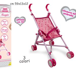BABY TEO - PASSEGGINO AD OMBRELLO 3 COLORI