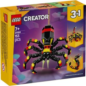 LEGO CREATOR ANIMALI SELVATICI RAGNO TRASFORMISTA 31159