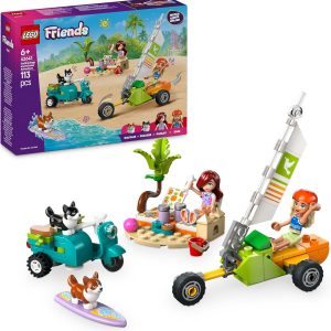 LEGO FRIENDS AVVENTURE CANINE SU WINDSKATE E SIDECAR 42641