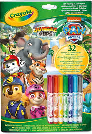 ALBUM ATTIVITA'-COLORING PAW PATROL