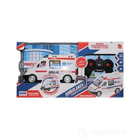 AMBULANZA RADIOCOMANDATA 7 FUNZIONI
