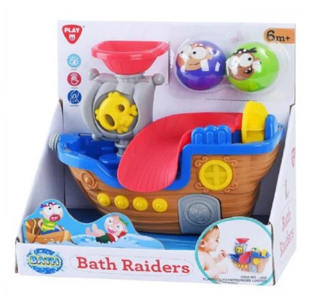 BAGNETTO PREDATORI BATH RAIDERS PLAY GO