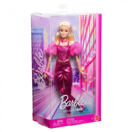 BARBIE FASHIONISTA DELUXE METALLIC BIONDA