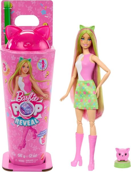 BARBIE POP! REVEAL ASS.TO ANIMAL PARTY 911