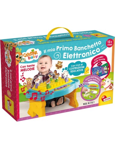CAROTINA BABY BANCHETTO ELETTRONICO CONSOLLE EDUCATIVA