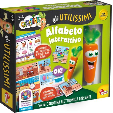 CAROTINA PENNA PARLANTE GLI UTILISSIMI ALFABETO INTERATTIVO