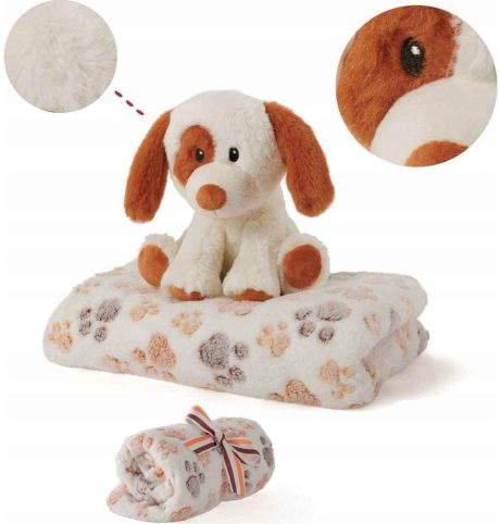 COPERTINA + PELUCHE DUFF DOG PERLETTI TOYS