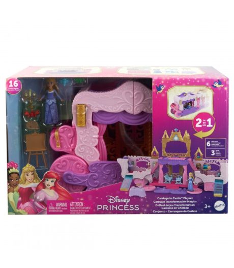 DISNEY PRINCESS 2 IN 1 CASTELLO CARROZZA