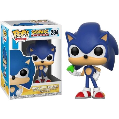 FUNKO POP VINYL GAMES SONIC W/EMERALD