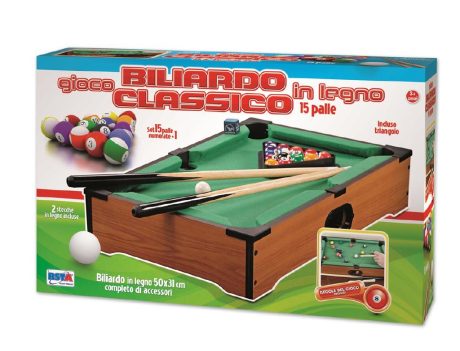 GIOCO BILIARDO CLASSICO LEGNO