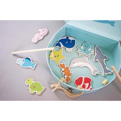 GIOCO DELLA PESCA CON SACCHETT.