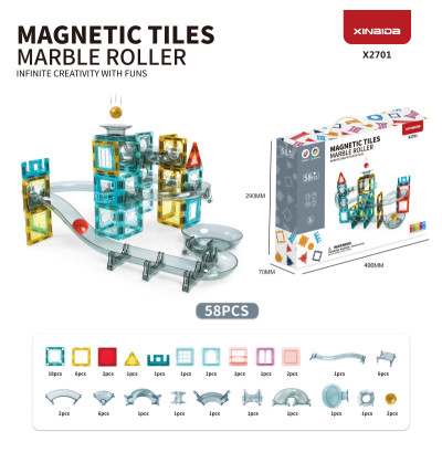 GIOCO MAGNETICO MARBLE ROLLER 88PZ