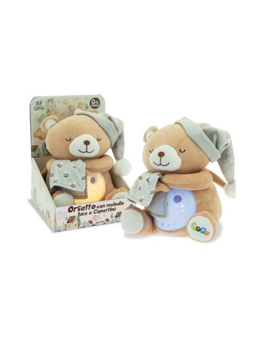 GOGO - ORSETTO 25CM C/LUCE E MELODIA