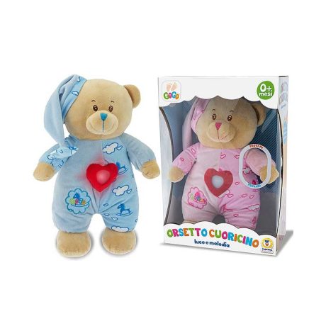 GOGO - ORSETTO NINNA NANNA C/LUCE 2 COL. 35CM