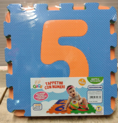 GOGO - TAPPETINI NUMERI 9 PZ