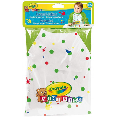 GREMBIULINO CON MANICHE LUNGHE