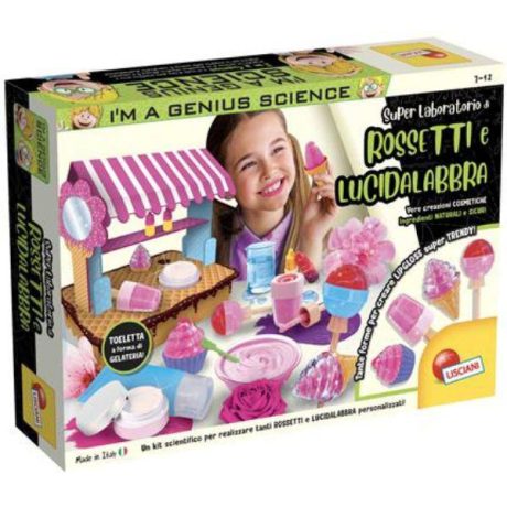 I'M A GENIUS SUPER LABORATORIO DI ROSSETTI E LUCIDALABBRA