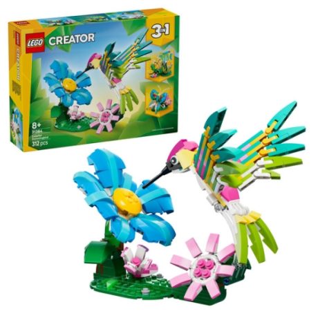 LEGO CREATOR ANIMALI SELVATICI: COLIBRI' VARIOPINTO