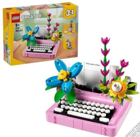 LEGO CREATOR MACCHINA DA SCRIVERE CON FIORI 31169