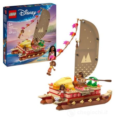 LEGO DISNEY LA CANOA DI VAIANA 43270