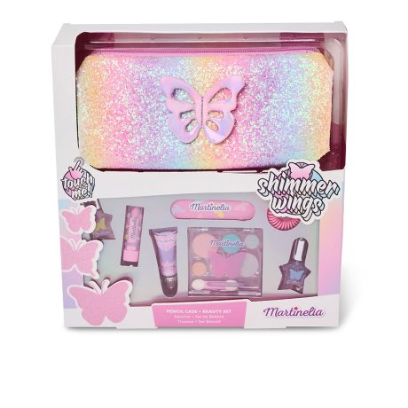 MARTINELIA SHIMMER WINGS PENCIL CASE & BEAUTY SET
