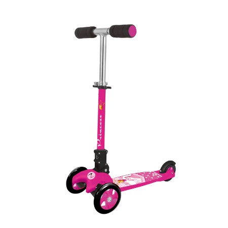 MONOPATTINO RAPTOR 120-FLOWER BIANCO/FUCSIA