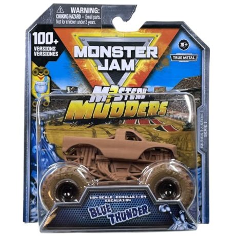 MONSTER JAM VEHICULOS MISTERY MUDDERS 1:64