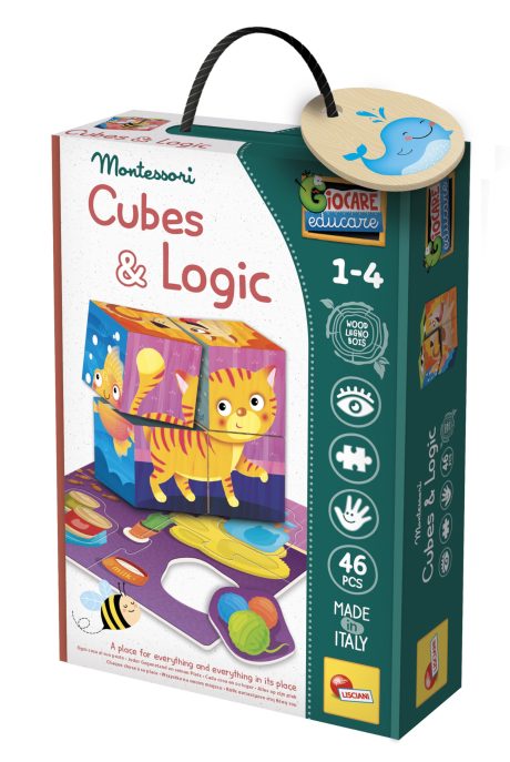 MONTESSORI LEGNO CUBES AND LOGIC