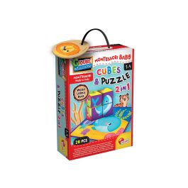 MONTESSORI LEGNO CUBES AND PUZZLE