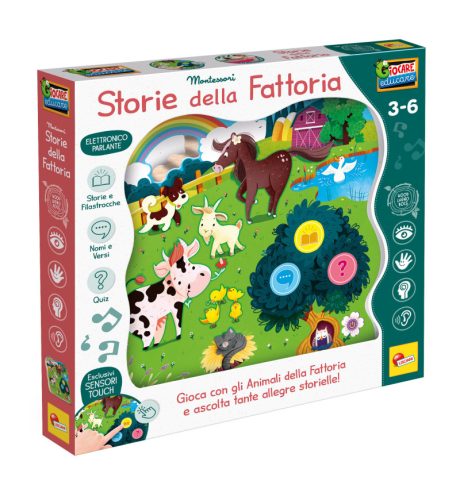 MONTESSORI LEGNO LE STORIE DELLA FATTORIA