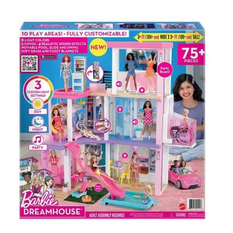 PALYSET CASA DEI SOGNI DI BARBIE CON 10 AREE DI GIOCO
