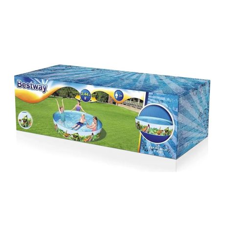 PISCINA DM 2.44M X H46CM DINOSAUR BESTWAY