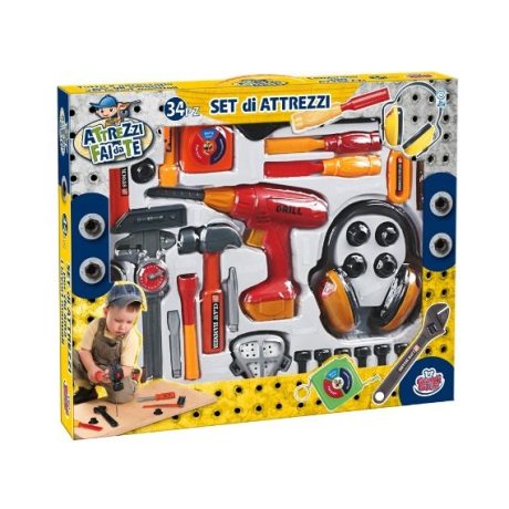 SET ATTREZZI 34 PEZZI