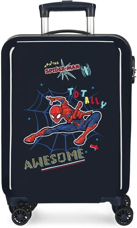 TROLLEY ABS 55CM. 4R. SPIDERMAN TOTALLY AW.