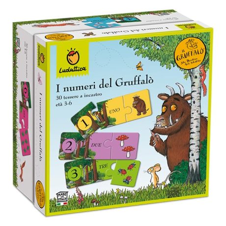 LUDATTICA I NUMERI DEL GRUFFALO'