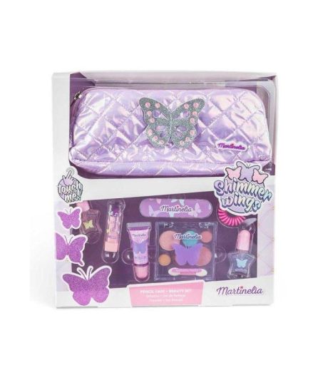 MARTINELIA SHIMMER WINGS PENCIL CASE & BEAUTY SET