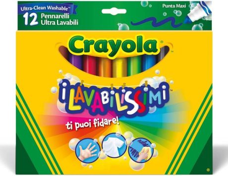 PENNARELLI ULTRA LAVABILI X12 CRAYOLA