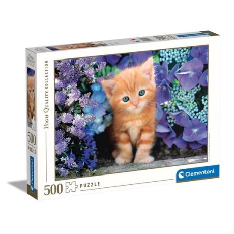 PUZZLE 500 PZ GATTINO ROSSO