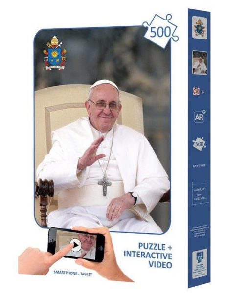 PUZZLE PAPA FRANCESCO 500PZ INTER.
