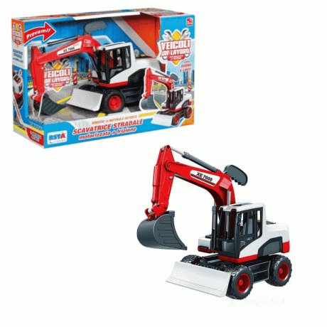SCAVATRICE STRADALE FRIZIONE LUCI E SUONI L.S.