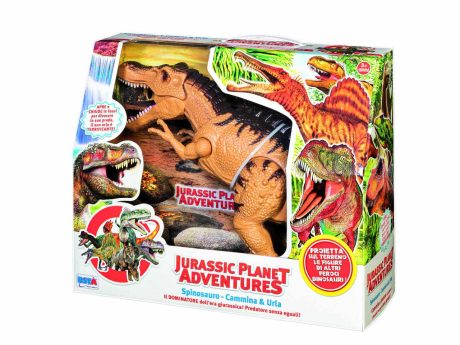 SPINOSAURO CAMMINA E URLA JURASSIC PLANET