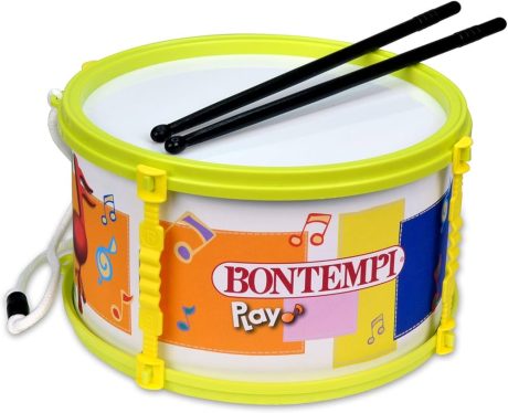 TAMBURO CON TRACOLLA COMPLETO DI BACCHETTE