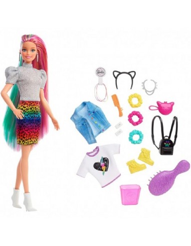 BARBIE CAPELLI MULTICOLOR