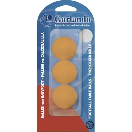 BLISTER CON TRE PALLINE ARANCIO STANDARD