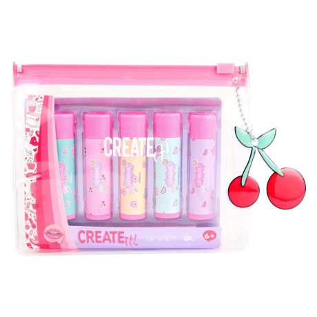 CREATE IT! LIP BALM PACK 5PZ. CON BUSTINA