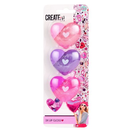 CREATE IT! LIP GLOSS CUORE PACK 3PZ