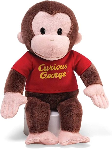 CURIOSO GEORGE 25CM RED SHIRT ROY