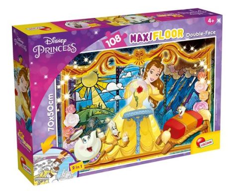 DISNEY PUZZLE DF MAXI FLOOR 108 BELLA E LA BESTIA