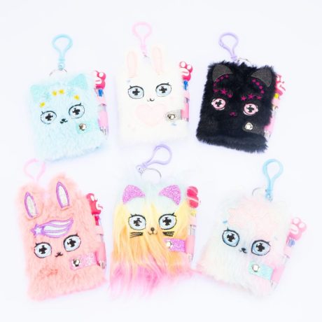 GIRABRILLA KEYCHAINS MINI NOTEBOOK