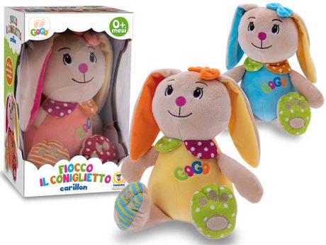 GOGO - FIOCCO IL CONIGLIETTO CARILLON 23 CM
